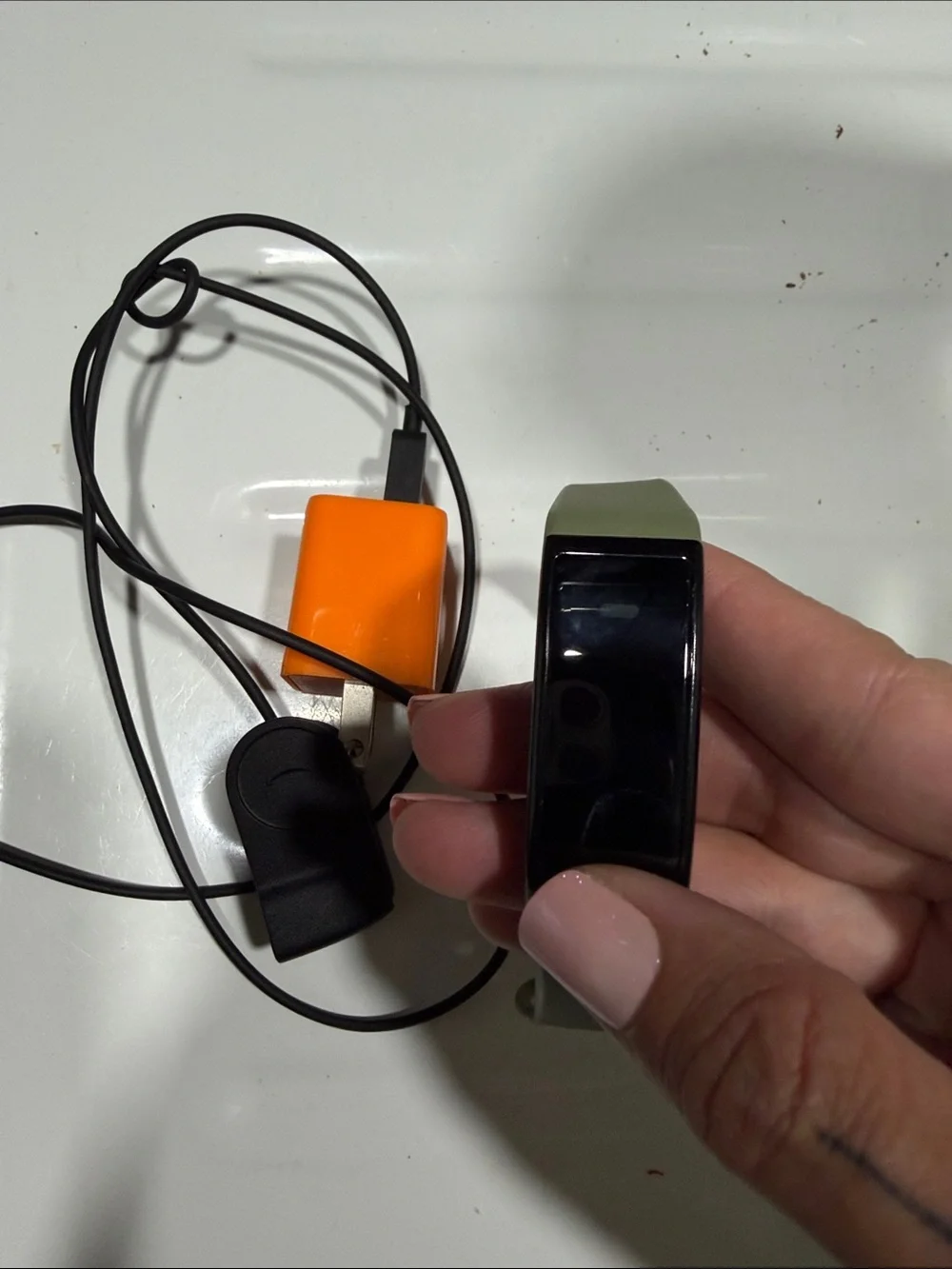 Amazon Halo Olive Green Fitness Tracker Smart Band